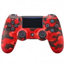 Геймпад для консоли PS4 DualShock Wireless v2 Camouflage Red