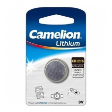 Элемент питания (батарейка/таблетка) Camelion CR1216 [литиевая, 3 В]