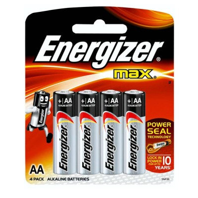 Элемент питания Energizer AA (LR6) Max BL4