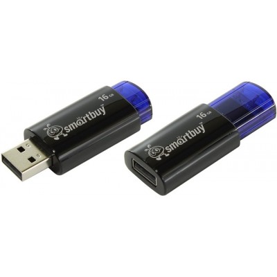 Флеш-накопитель 16GB Smart Buy Click Blue (SB16GBCL-B)