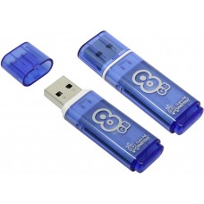 Флеш-накопитель 8GB Smart Buy Glossy Blue (SB8GBGS-B)