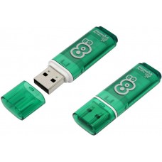 Флеш-накопитель 8GB Smart Buy Glossy Green (SB8GBGS-G)
