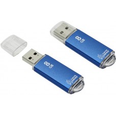 Флеш-накопитель 8GB Smart Buy V-Cut Blue (SB8GBVC-B)