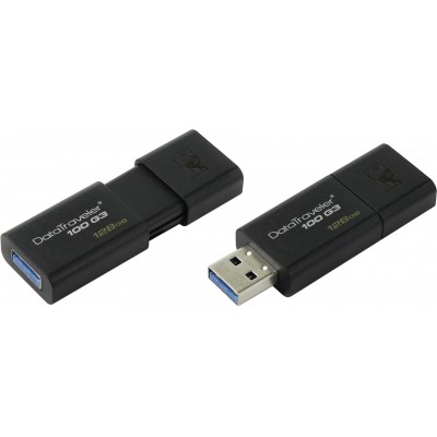Флеш-накопитель 128GB Kingston Data Traveler 100-G3 USB 3.0 (DT100G3/128GB)