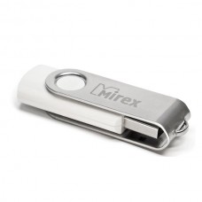 Флеш-накопитель 32GB Mirex SWIVEL WHITE (13600-FMUSWT32)