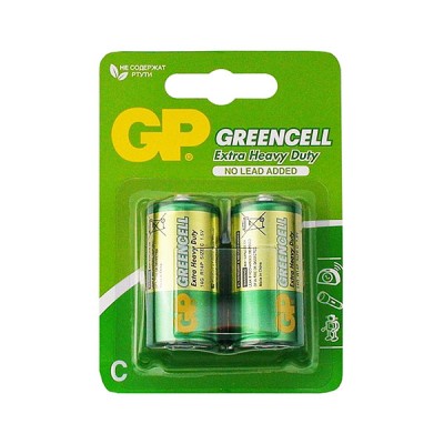 Элемент питания GP C (R14) Greencell