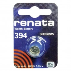 Элемент питания (батарейка/таблетка) Renata 394 [оксид-серебряная, SR936SW, SR936, 1.55 В]