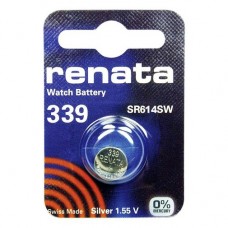 Элемент питания (батарейка/таблетка) Renata 339 [оксид-серебряная, SR614SW, SR614, 1.55 В]