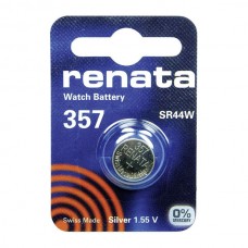 Элемент питания (батарейка/таблетка) Renata 357 [оксид-серебряная, SR44W, SR1154, SR44, 1.55 В]