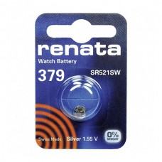 Элемент питания (батарейка/таблетка) Renata 379 [оксид-серебряная, SR521SW, 1.55 В]