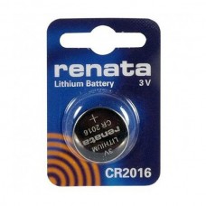 Элемент питания (батарейка/таблетка) Renata CR2016 [литиевая, DL2016, 2016, 3 В]