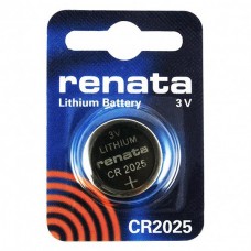 Элемент питания (батарейка/таблетка) Renata CR2025 [литиевая, DL2025, 3 В]