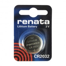 Элемент питания (батарейка/таблетка) Renata CR2032 [литиевая, DL2032, 2032, 3 В]