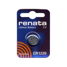 Элемент питания (батарейка/таблетка) Renata CR1220 [литиевая, DL1220, 3 В]