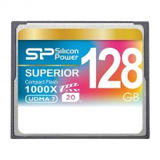 Флеш карта 128GB CF Silicon Power CompactFlash 1000x (SP128GBCFC1K0V10)