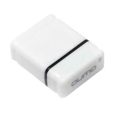 Флеш-накопитель 4GB QUMO NANO белый (QM4GUD-NANO-W)