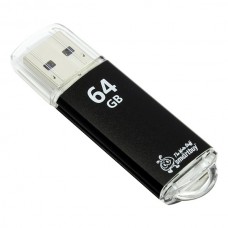 Флеш-накопитель 64GB Smart Buy V-Cut Black (SB64GBVC-K3)