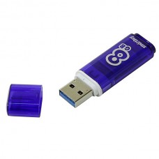 Флеш-накопитель 8GB Smart Buy Glossy series Dark синий (SB8GBGS-DB)