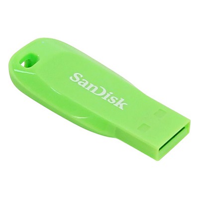 Флеш-накопитель 32GB SanDisk Cruzer Blade Green (SDCZ50C-032G-B35GE)