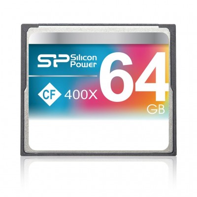 Флеш карта 64GB CF Silicon Power CompactFlash 400x (SP064GBCFC400V10)