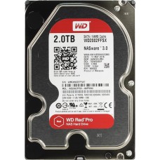 Внутренний жесткий диск 2TB Western Digital Red, 3.5", SATA III (WD2002FFSX)
