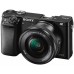 Фотоаппарат со сменной оптикой Sony ILCE-6000B 16-50mm + 55-210mm Black