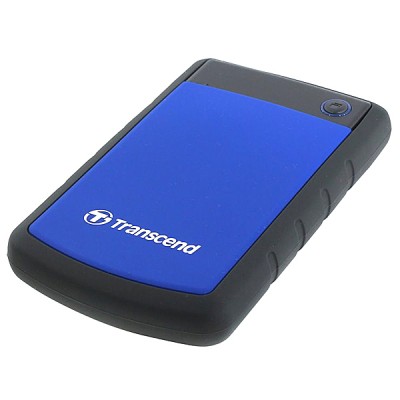 Внешний жесткий диск 1TB Transcend StoreJet 25H3, 2.5", USB 3.0 (TS1TSJ25H3B)