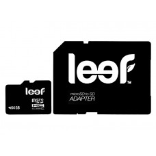Карта памяти 64GB LEEF MicroSDXC Class 10 + SD адаптер (LMSA0KK064R5)