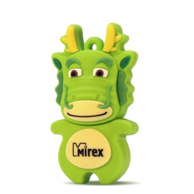 Флеш-накопитель 8GB Mirex DRAGON GREEN (13600-KIDGDR08)