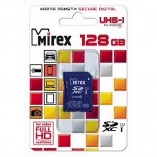 Карта памяти 128GB Mirex SDXC Class 10 UHS-I (13611-SD10C128)