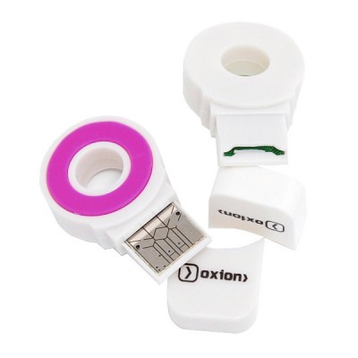 Картридер MicroSD USB 2.0 Oxion, пурпурный OCR014PR