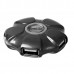 USB-хаб Smartbuy UFO 4 порта, черный (SBHA-143-K)