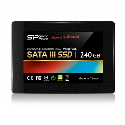 Твердотельный накопитель 240GB Silicon Power V55, M.2, SATA III (SP240GBSS3V55S25)