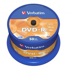 Диск Verbatim DVD-R 4.7Gb 16x (43548)