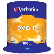 Диск Verbatim DVD-R 4.7Gb 16x (43549)