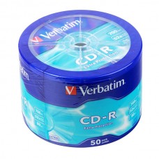 Диск Verbatim CD-R 700Mb 52x Shrink (43728)