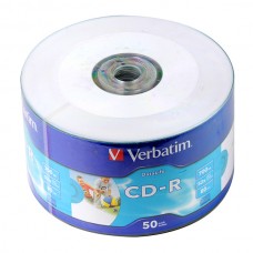 Диск Verbatim CD-R 700Mb 52x Shrink/Print (43794)