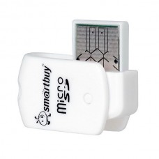 Картридер Smartbuy MicroSD, белый (SBR-706-W)