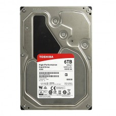 Внутренний жесткий диск 6TB Toshiba X300, 3.5", SATA III (HDWE160UZSVA)