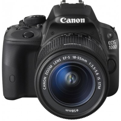 Зеркальный фотоаппарат Canon EOS 100D Kit 18-55 IS STM (черный)