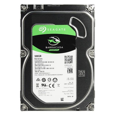 Внутренний жесткий диск 500GB Seagate BarraCuda, 3.5", SATA III (ST500DM009)