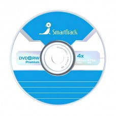 Диск DVD+RW SmartTrack 4.7 Gb 4x, Cake Box (ST000287)