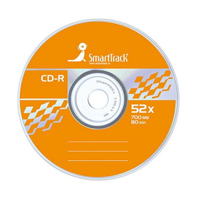 Диск CD-R 700 Mb Smart Track 80 min 52x SP-50 (ST000157)