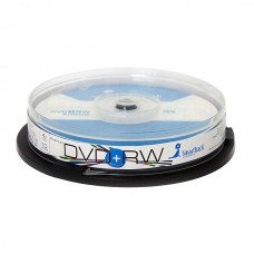 Диск DVD+RW SmartTrack 4.7 Gb 4x, Cake Box (ST000302)