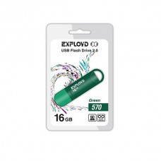 Флеш-накопитель USB 16GB Exployd 570 зеленый (EX-16GB-570-Green)
