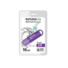 Флеш-накопитель USB 16GB Exployd 570 фиолетовый (EX-16GB-570-Purple)
