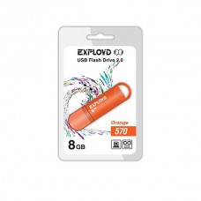 Флеш-накопитель USB 8GB Exployd 570 оранжевый (EX-8GB-570-Orange)