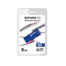 Флеш-накопитель USB 8GB Exployd 580 синий (EX-8GB-580-Blue)