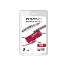 Флеш-накопитель USB 8GB Exployd 580 красный (EX-8GB-580-Red)