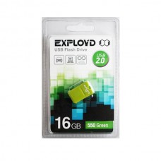 Флеш-накопитель USB 16GB Exployd 550 mini зеленый (EX0016GB550-mini-G)